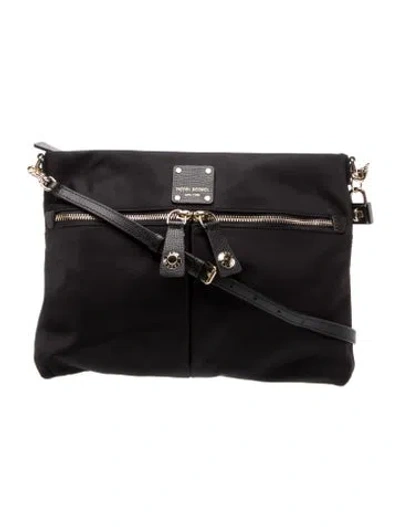 Pre-owned Henri Bendel Nylon Evening Bag In Black