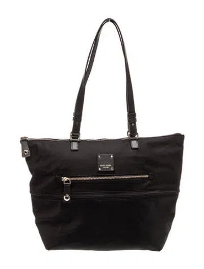 Pre-owned Henri Bendel Nylon Shoulder Bag In Black