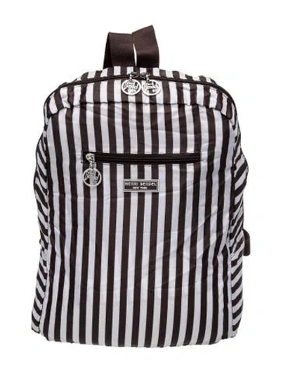 Pre-owned Henri Bendel Nylon Suitcase In Blue