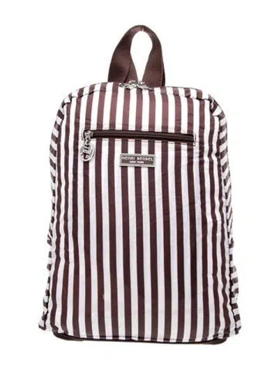 Pre-owned Henri Bendel Nylon Suitcase In Brown