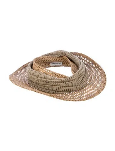Pre-owned Henri Bendel Panama Hat In Neutral