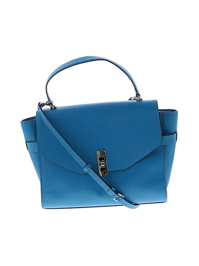 Pre-owned Henri Bendel Satchel In Blue