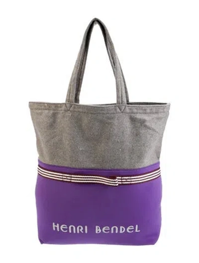Pre-owned Henri Bendel Shoulder Bag In Purple
