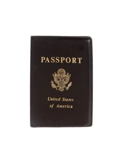 Pre-owned Henri Bendel Silk Printed Scarf W/ Tags In Black