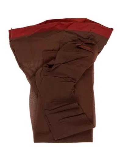 Pre-owned Henri Bendel Stockings In Brown