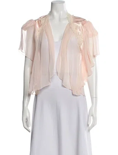 Pre-owned Henri Bendel Vintage 1980's Robe In Pink