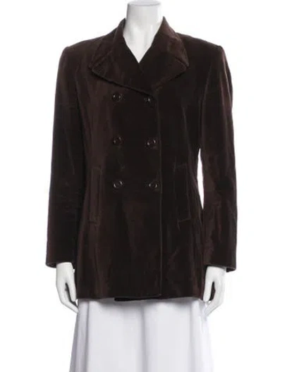 Pre-owned Henri Bendel Vintage Blazer In Brown