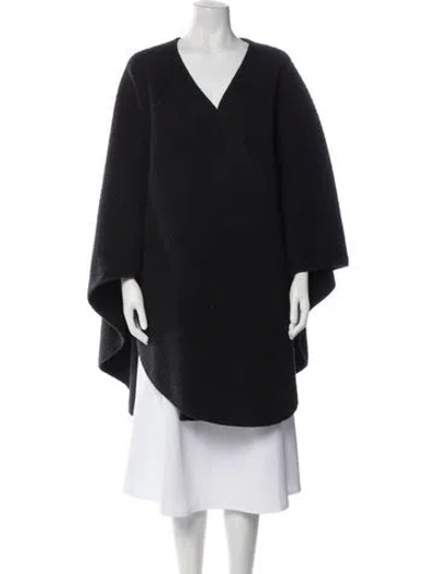 Pre-owned Henri Bendel Vintage Coat In Black