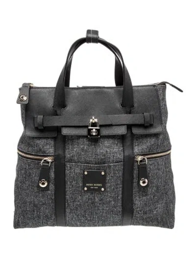 Pre-owned Henri Bendel Weekender Bag In Gray