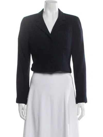 Pre-owned Henri Bendel Wool Blazer In Multi