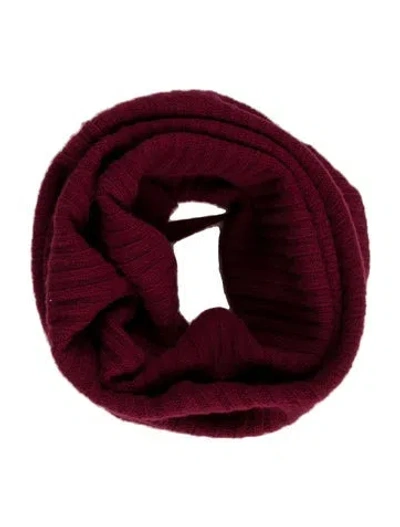 Pre-owned Henri Bendel Wool Snood In Red