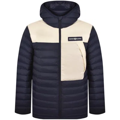 Henri Lloyd Bergen Hooded Jacket Navy In Multi