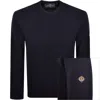 Henri Lloyd Cable Knit Jumper Navy In Blue
