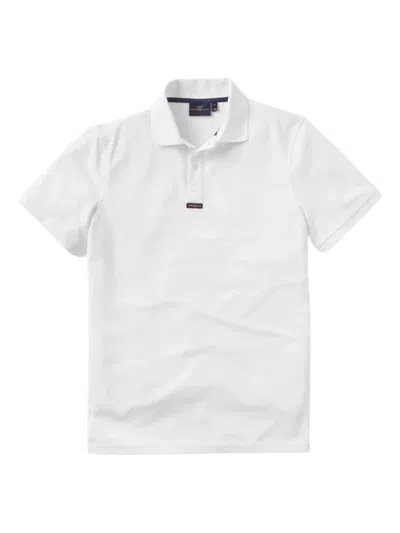 Henri Lloyd Logo-embroidered Polo Shirt In White