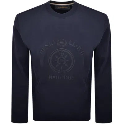 Henri Lloyd Nautique Sweatshirt Navy In Blue