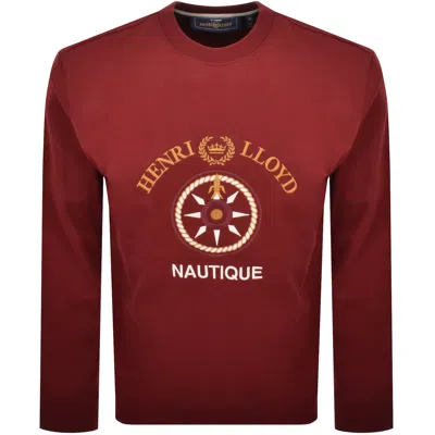 Henri Lloyd Nautique Sweatshirt Red