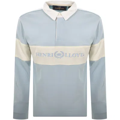 Henri Lloyd Voyager Rugby Polo Blue