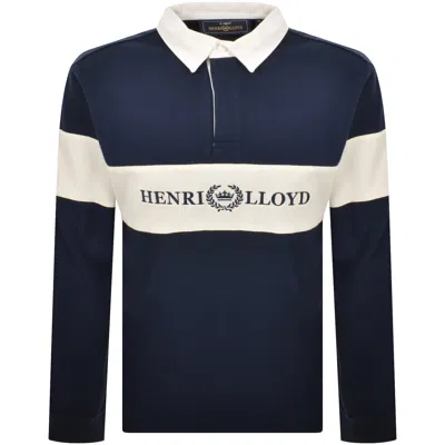 Henri Lloyd Voyager Rugby Polo Navy