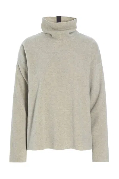 Henriette Steffensen Blouse High Neck In Sand