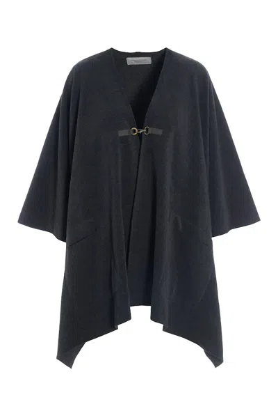 Henriette Steffensen Cape In Black