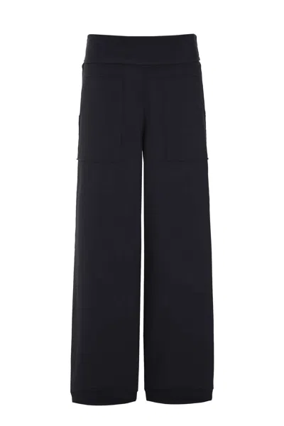 Henriette Steffensen Cargo Style Sweat Pant In Black