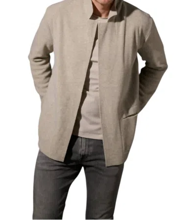 Henriette Steffensen Fleece Cardigan In Sand In Neutral