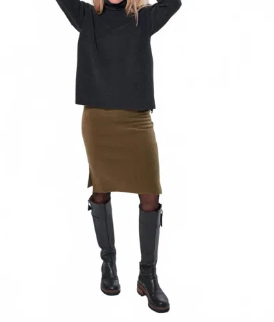Henriette Steffensen High Neck Blouse In Black