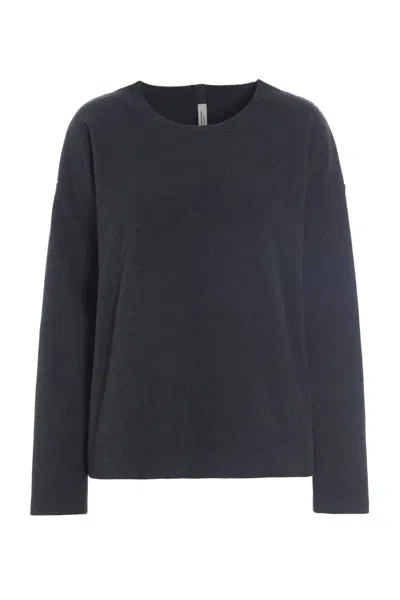 Henriette Steffensen Round Neck Blouse In Black