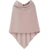 Henriette Steffensen Women's Fleece Poncho In Nude