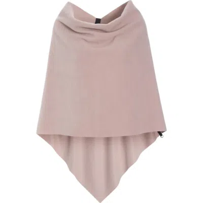 Henriette Steffensen Women's Fleece Poncho In Nude