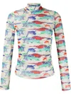 Henrik Vibskov Bluse Mit Grafischem Print In Neutrals