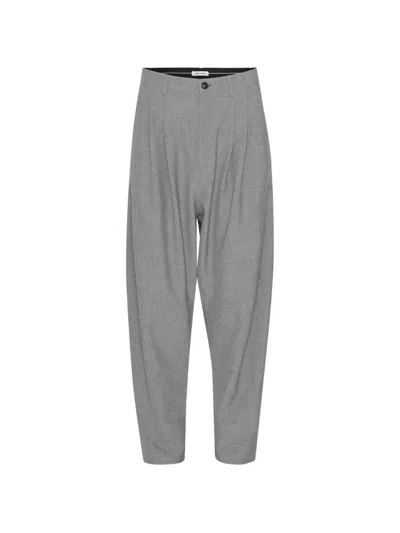 Henrik Vibskov Ants Drop-crotch Trousers In Gray