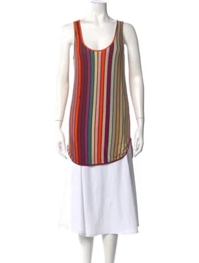 Pre-owned Henrik Vibskov Bamboo Striped Top In Multi