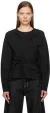 HENRIK VIBSKOV BLACK HAZI BLOUSE