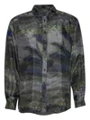 Henrik Vibskov Block Long-sleeves Shirt In Gray