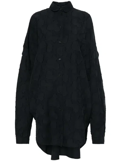 Henrik Vibskov Bumble Shirtdress In ブラック