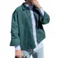 Henrik Vibskov Button Jacket In Garden Green In Blue