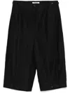 Henrik Vibskov Button Shorts In Black