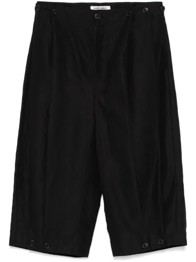 Henrik Vibskov Button Shorts In Black