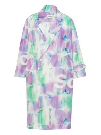 Henrik Vibskov Gemusterter Mantel In Multi