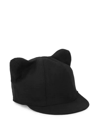 Henrik Vibskov Cara Eyed Sculptural-detail Cap In Black