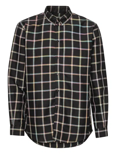 Henrik Vibskov Checked Shirt In Black