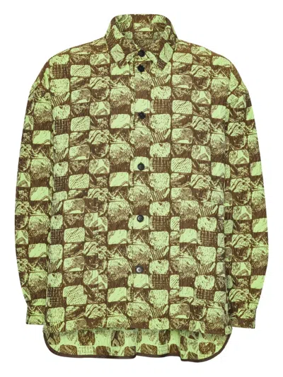 Henrik Vibskov Checkered Shirt In Multi