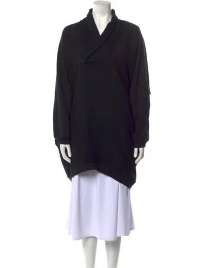 Pre-owned Henrik Vibskov Coat In Black