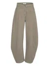 Henrik Vibskov Contrast-stitched Jeans In Green