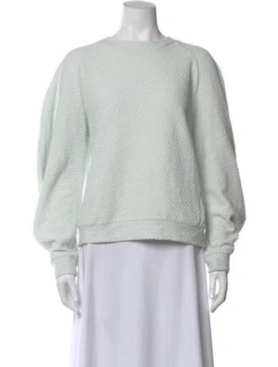 Pre-owned Henrik Vibskov Crew Neck Long Sleeve Sweatshirt In Blue