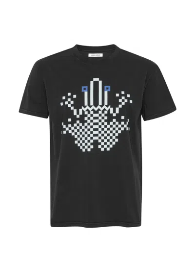 Henrik Vibskov Cross Stitch T-shirt In Black