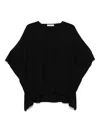 Henrik Vibskov Drop-shoulder T-shirt In Black