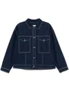 Henrik Vibskov Dusk Denim Jacket In Blue