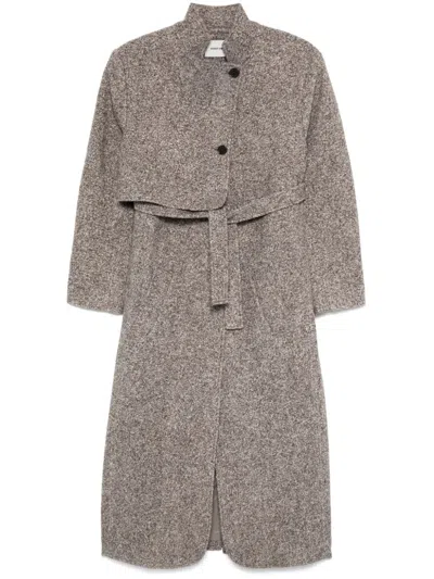 Henrik Vibskov Evening Coat In Taupe